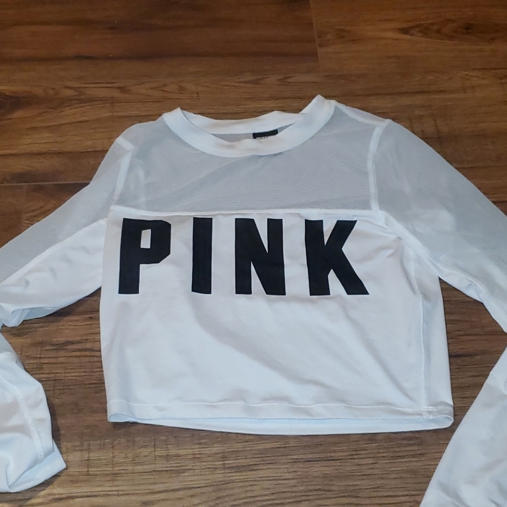 ~3 For $25~VS PINK Crop Top